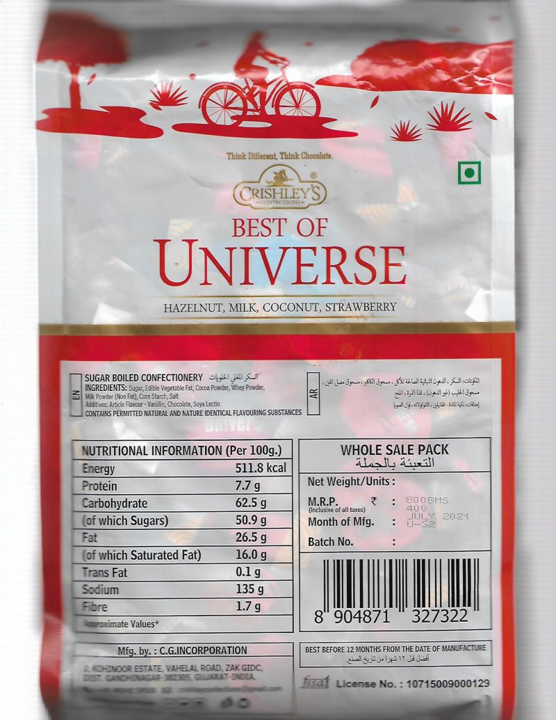 universe chocolate 2
